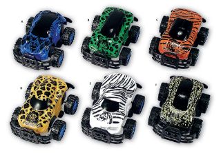 Obrázek z Autíčko se zvířecím motivem 6cm, zpětný chod, 6dr (12) 